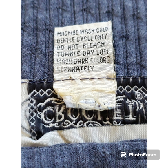 ☕ Croquet Club Grey Knit Long Sleeved Top Size Small Juniors - Picture 6 of 7